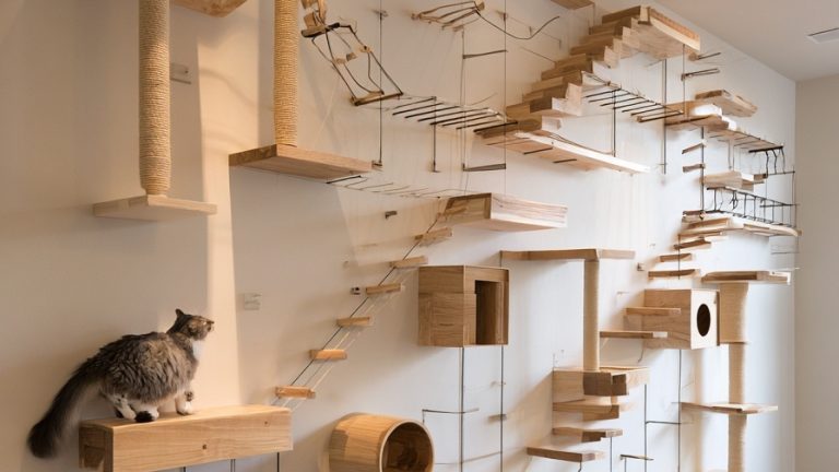 10 Genius Wall Furniture Ideas for Cats